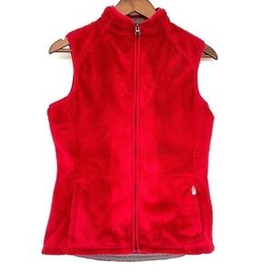 The North Face fitted vest, zip front, “extreme pile” with kangaroo pockets
